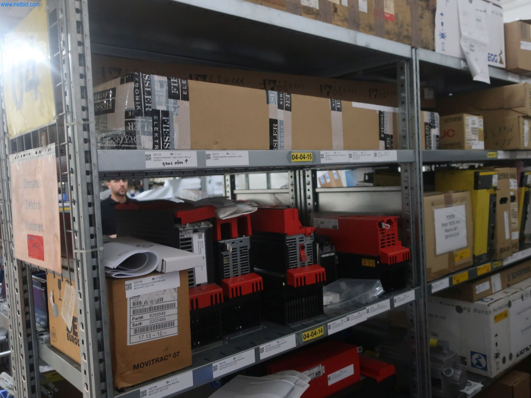 Posten Ersatzteilbestand (Regal 04)